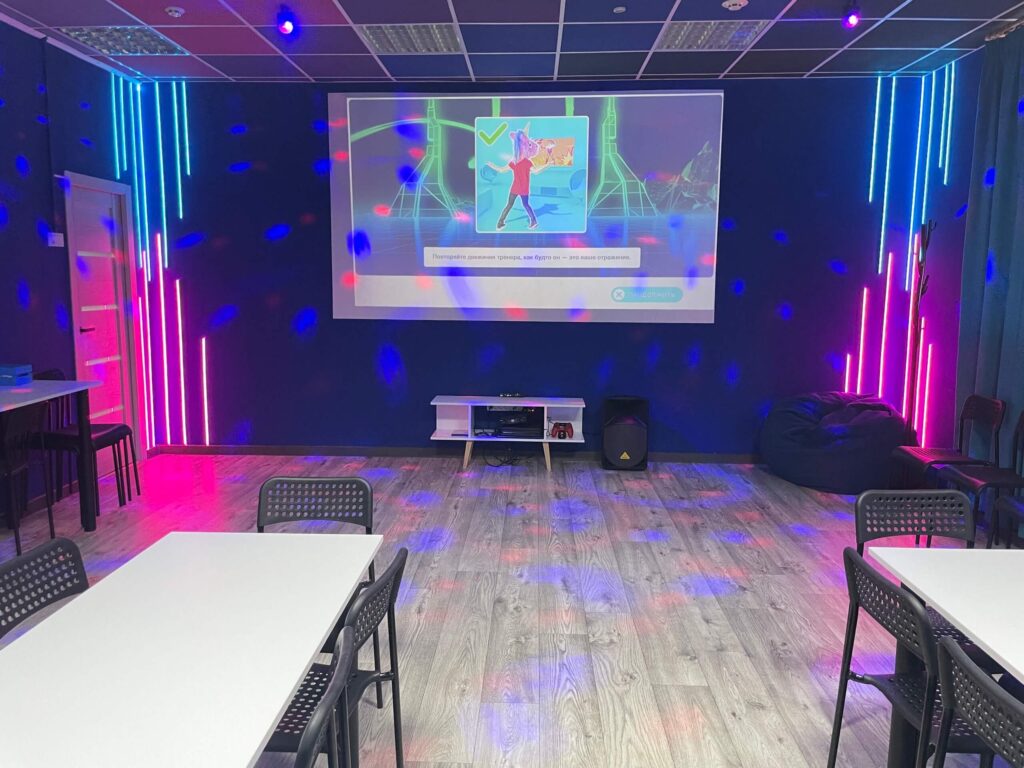 зона отдыха VR клуба